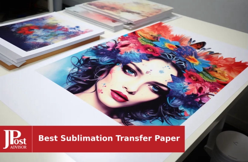 A-SUB Sublimation Paper 8.5x11 125g + A-SUB Printable Vinyl Sticker Paper  GLOSSY