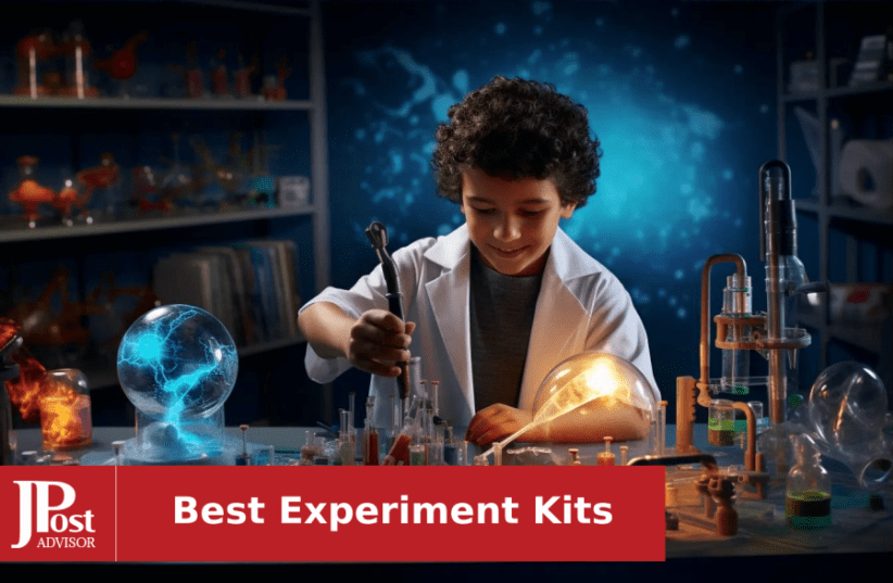 UNGLINGA Kids Science Experiment Kit with Lab Coat Scientist Costume Dress  Up and Role Play Toys Gift for Boys Girls Kids Christmas Birthday Party