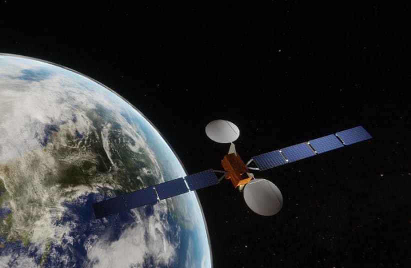 IAI satellite rendition (photo credit:  Shay Gal, VP External Relations, Israel Aerospace Industries (IAI))