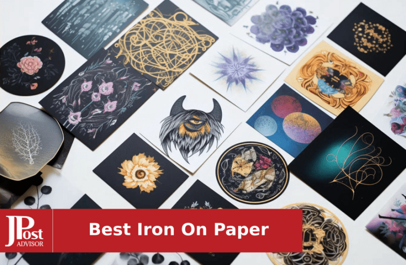 Printers Jack Iron-On Heat Transfer Paper for Dark Fabric 10 Sheets  8.3x11.7 T-Shirt Transfer Paper for Inkjet Printer Wash Durable, Long