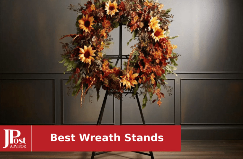  Cemetery Wreath Stand, Sturdy Stainless Steel, Made in