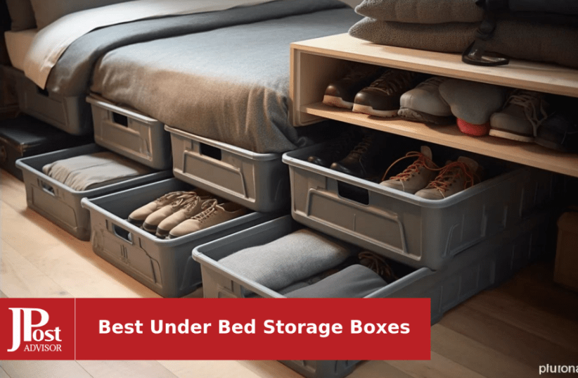 ENJOYBASICS Under Bed Storage Containers Box, Stackable Closet Organiz –  Upsimples Direct