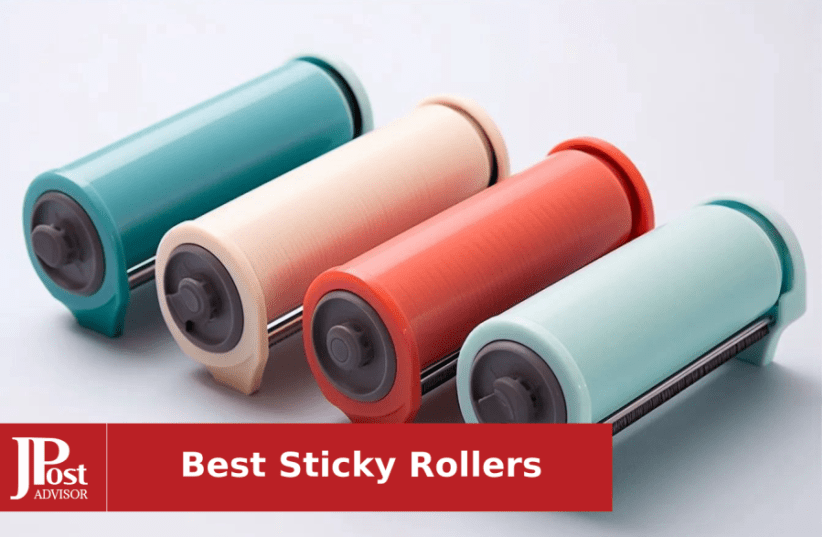 Sticky Lint Roller 5 Pack, Reusable Washable Lint Roller Pet Hair Remover  Cleaner with Cover for Clothes, Pet Hairs, Carseats, Include Medium/Small