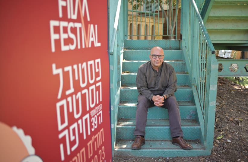  IRANIAN DIRECTOR Mehran Tamadon at the Haifa International Film Festival (photo credit: ZIV AMAR)