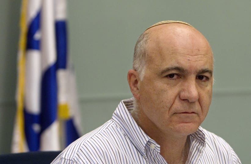  Yoram Cohen, then chief of Israel's Shin Bet internal security service, attends a session of the Foreign Affairs and Defence Committee in the parliament in Jerusalem May 30, 2012. (photo credit: REUTERS/Ronen Zvulun)