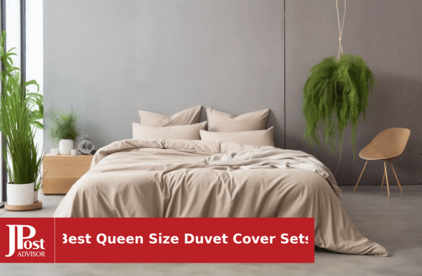 Utopia Bedding Utopia Queen Size Bedding Set - 1 Duvet cover with 2 Pillow  Shams - 3 Pieces