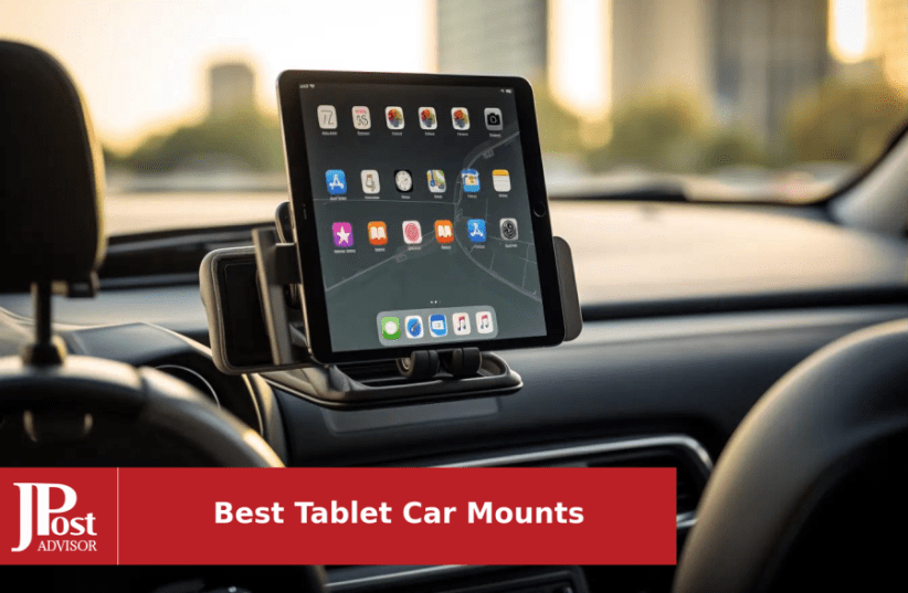 Multi-Angle Rotating Car Mount Tablet Holder Windshield Compatible With  iPad Pro 12.9 10.5 