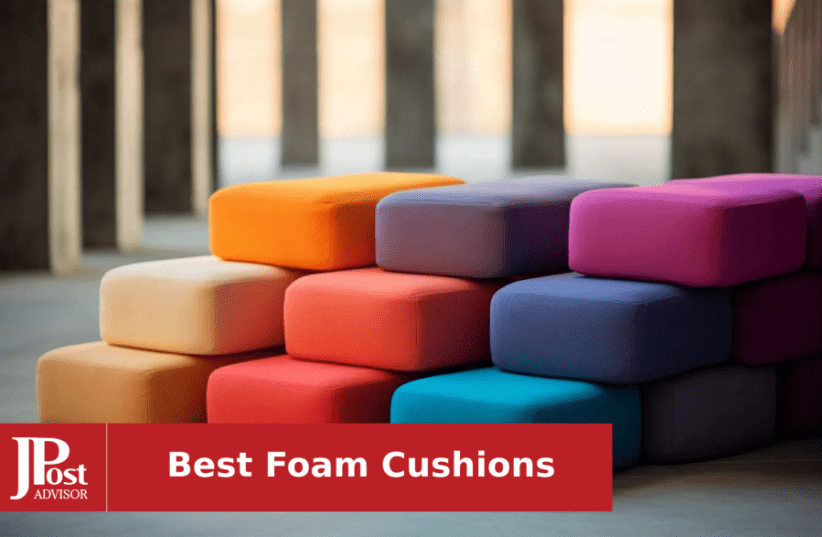 FoamRush 2 x 12 x 12 Cool Gel Memory Foam Upholstery Square Cushion  Medium Firm (Chair Cushion, Square Foam Dining Chairs, Couch, Sofa,  Wheelchair