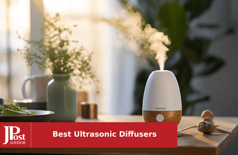 Ultimate Aromatherapy Diffuser Set 10 Essential Oils with Stand Light Wood  - Pure Daily Care