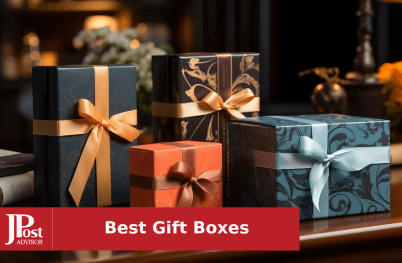 4-Pack Gift Boxes with Magnetic Lids, Large Collapsible Gift Wrap