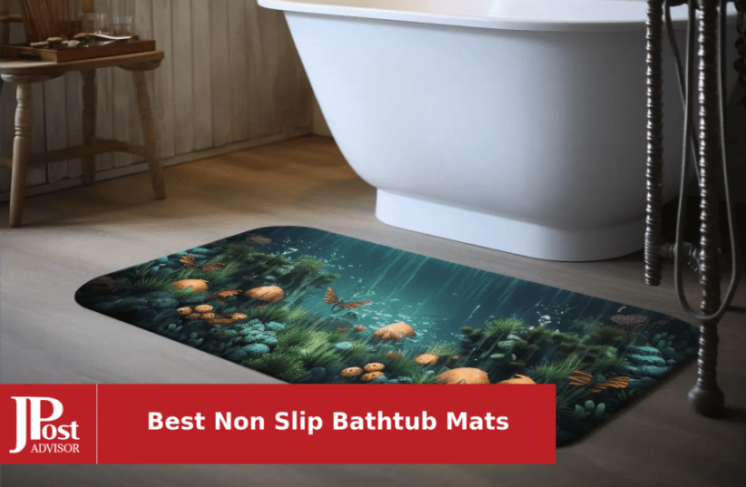 Non Slip Bathtub Mat Bath Shower Mats Bathroom Tub Extra Long Suction 16 X  39