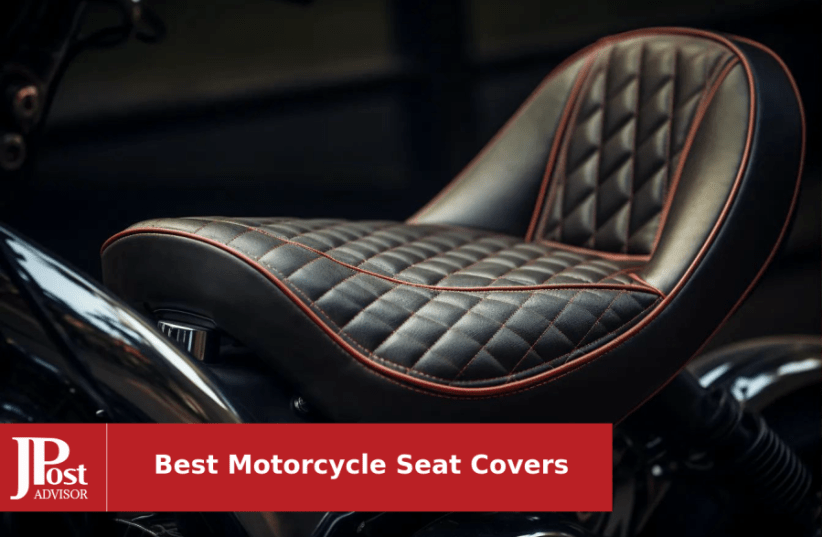 Elastic Leather Motorcycle Seat Cover Universal Seat Protective Shield  Waterproof Non-Slip Cushion Cover New