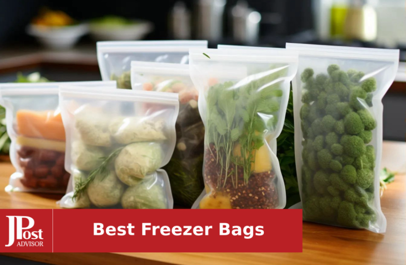 Reusable Quart Freezer Bags - 6 Pack