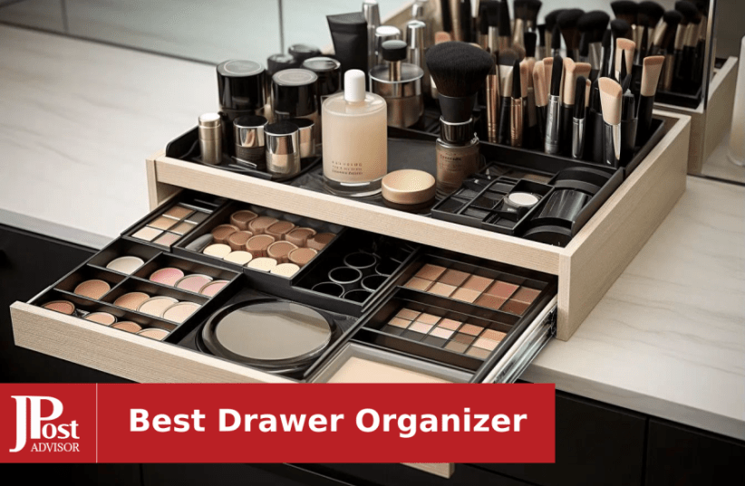 Oggi Clear Drawer Organizer - 3 X 9 - Ideal for Organizing by 9