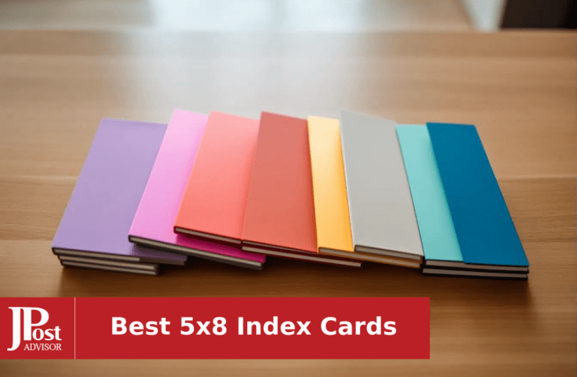 3 X 5 Inches Index Card Dividers, Alphabetical Tabbed Index Cards Guides,  Colore