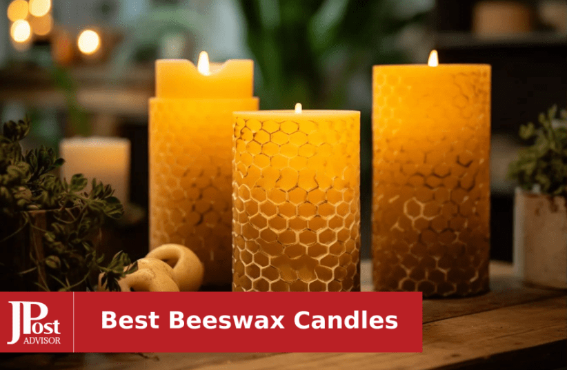 UCO 12-Hour Natural Beeswax, Long-Burning Emergency Candles for Candle  Lantern, 5 Pack