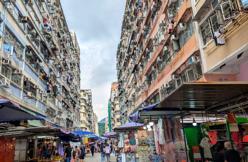  DESPITE OTHER grievances and huge population density, the people of Hong Kong have maintained their humanity, says the writer.  (photo credit: RICHARD SHAVEI-TZION)