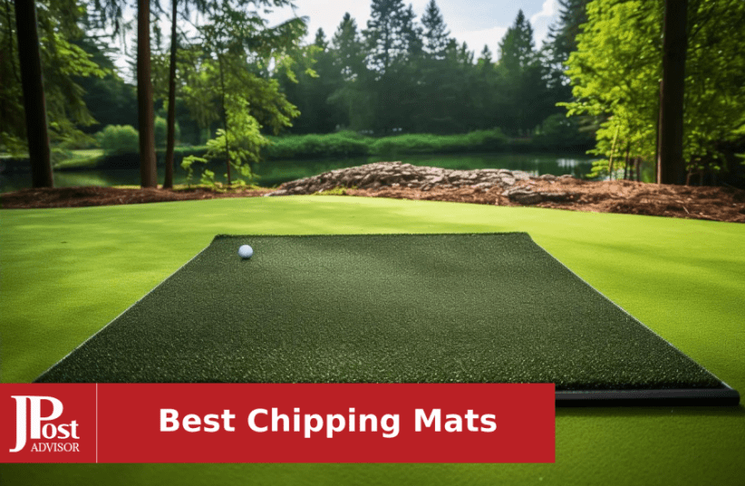 Golf Mat, 5x4ft Artificial Turf Golf Hitting Mats Practice with 10 Golf  Balls, 9 Golf Tees, Golf Hitting Training Aids for Backyard Driving  Chipping