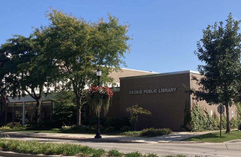 Skokie Public Library,  September 23 2023. (photo credit: Nick Number, Creative Commons 4.0)