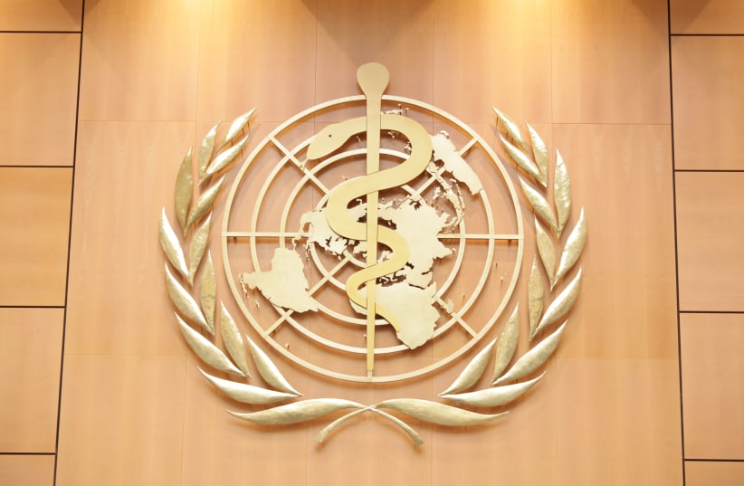  Logo of the World Health Organization. (photo credit: FLICKR)