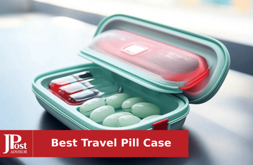Portable Travel Pill Organizer Case For Pocket Or Purse Cute Small Daily  Pill Box Bpa Free Plastic Medicine Vitamin Holder Container (4  Compartments)