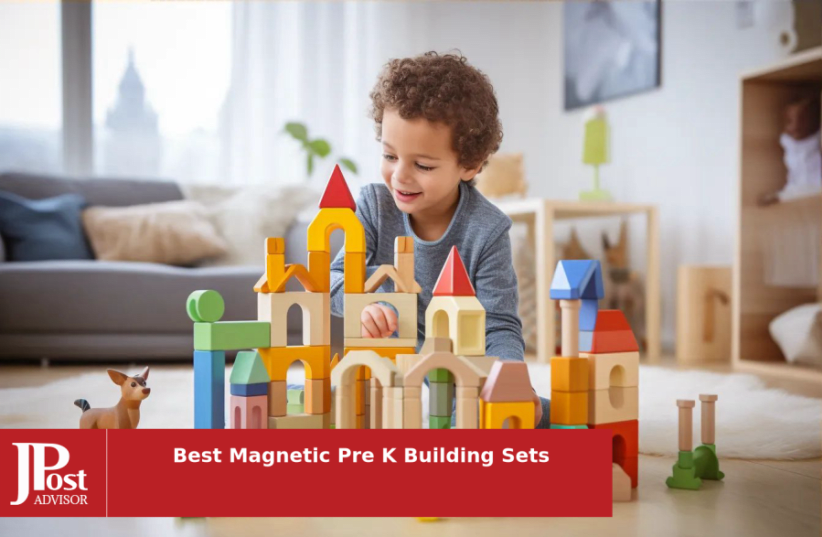 Jasonwell 108pcs Magnetic Tiles Building Blocks 3D Construction Set Magnet  Toys Preschool STEM Toy For Kids Toddlers 