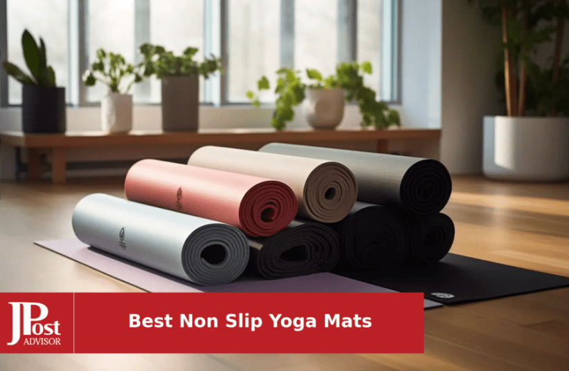Yoga Mat Non Slip, Pilates Fitness 72x24, Parfait Pink & Gray