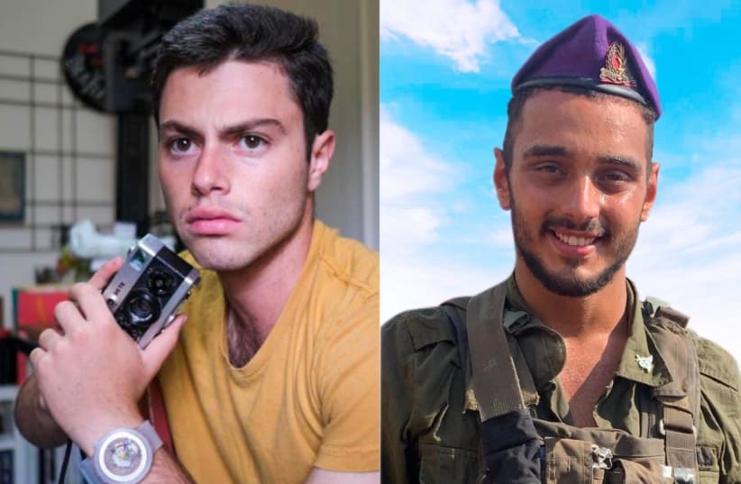 Lavi Lipshitz (left) and  Roei Wolf (right), two IDF soldiers that were killed in northern Gaza during Operation Swords of Iron. (photo credit: IDF)
