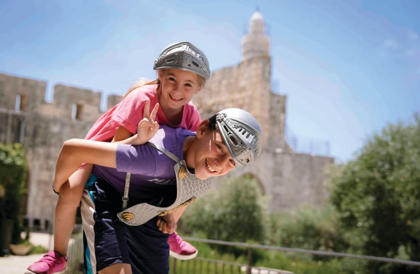  THE TOWER of David Jerusalem Museum offers a variety of activities on-site and online (photo credit: Ricky Rathman)