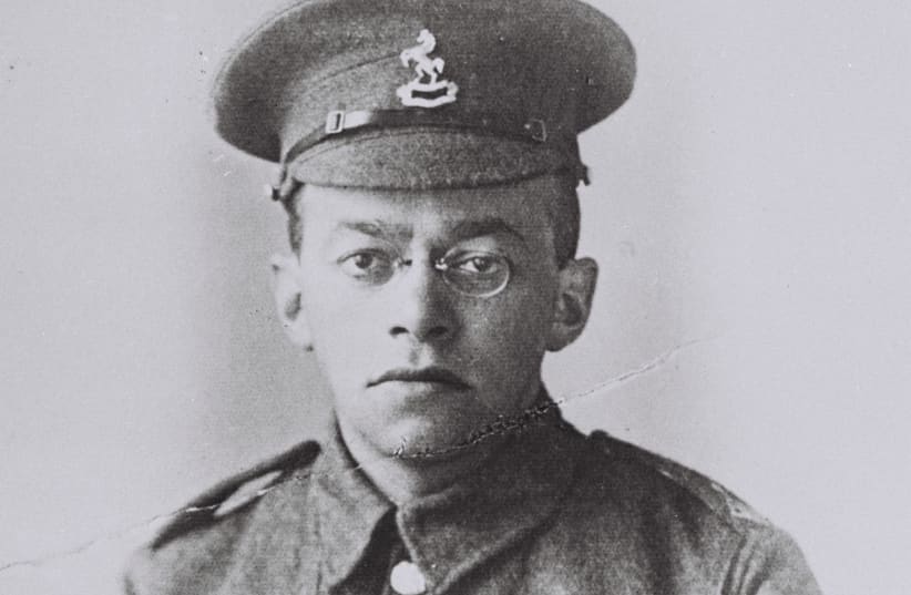  Ze'ev Jabotinsky in army uniform during World War I. (photo credit: PUBLIC DOMAIN)