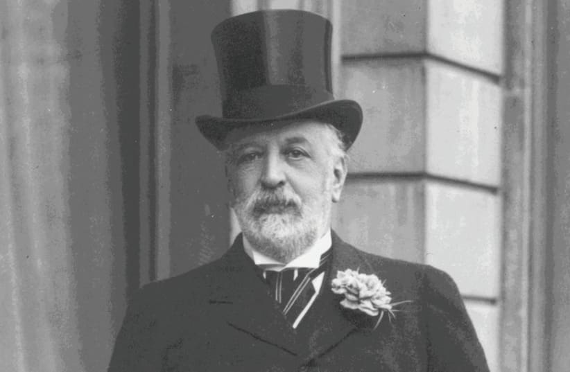 THE FIRST Baron Rothschild was Nataniel “Natty” Mayer, born in 1840. His great-great-grandfather, Amschel Moses Rothschild, born in 1710, was a money changer who got his big break doing business with the Prince of Hesse.  (photo credit: Wikimedia Commons)