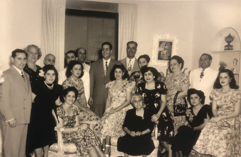  THE MEDINA-RAMOS family in Havana, Cuba, in 1947, unaware that political circumstances would force them to leave their home in 1960 for Miami, Florida. Center, George Ramos and Isabel Medina.  (photo credit: Medina-Ramos Family Collection)