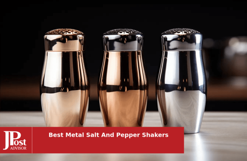 10 Best Metal Salt And Pepper Shakers for 2024 - The Jerusalem Post