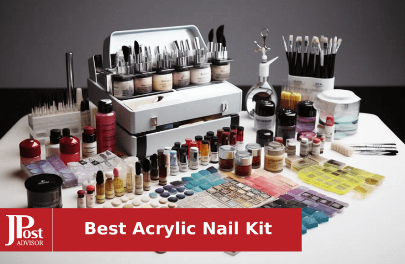 Base Acrylic Kit#2 Acrylic Powder Nail Kit with Drill and UV Nail Lamp