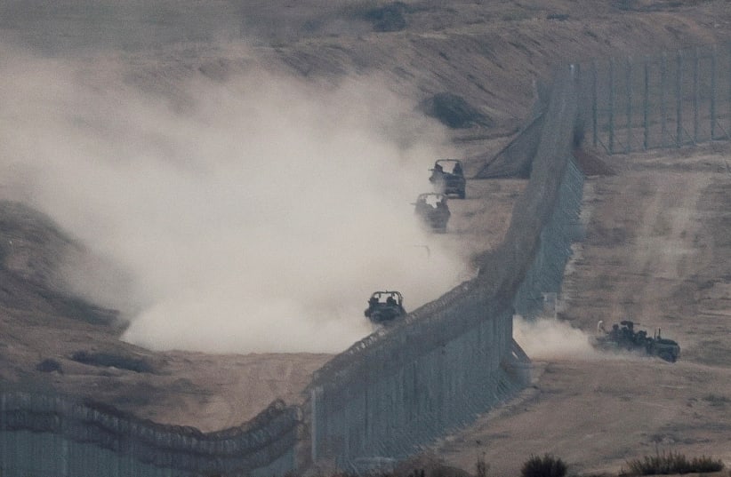 Israeli kids crawl under Gaza border fence, returned by IDF troops ...