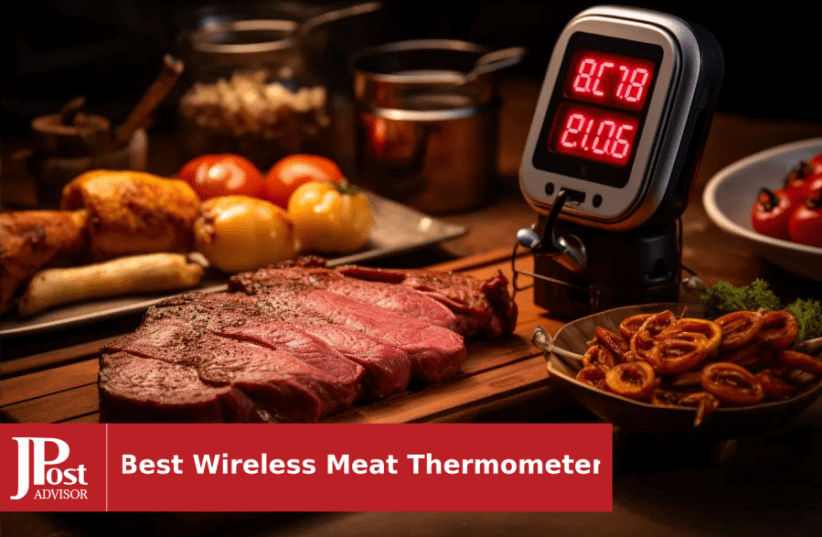 URLAFF Wireless Meat Thermometer, 360FT Bluetooth Food Thermometer
