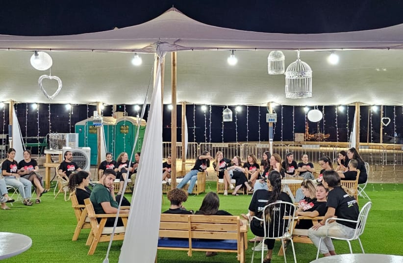  Eilat has recently opened the doors to "Safe Space," a youth hub designed for thousands of teenagers who have been evacuated to the city due to the ongoing war with Hamas. (photo credit: BOAZ OPENHEIM)