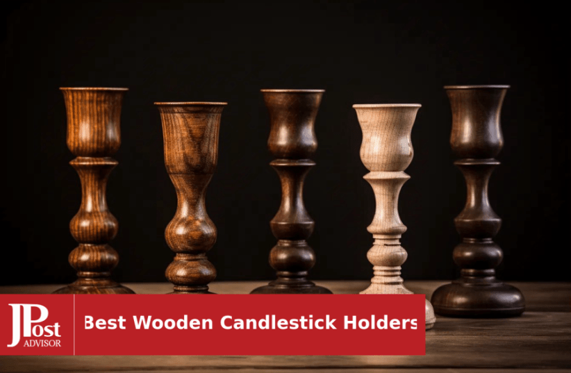  10 Most Popular Wooden Candlestick Holders for 2023 (photo credit: PR)
