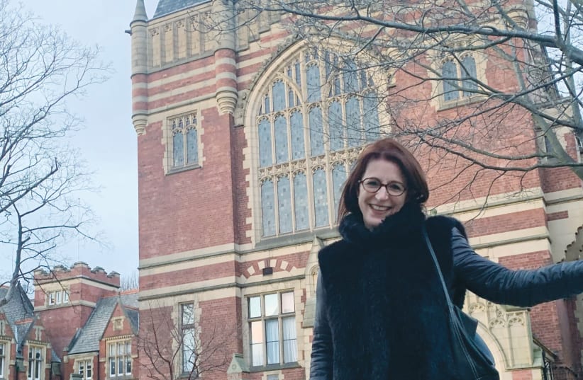  THE WRITER visits her alma mater, Leeds University, where life for Jewish students is becoming increasingly difficult.  (photo credit: JEFF SAMUELS)