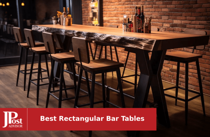 10 Best Rectangular Bar Tables Review (photo credit: PR)