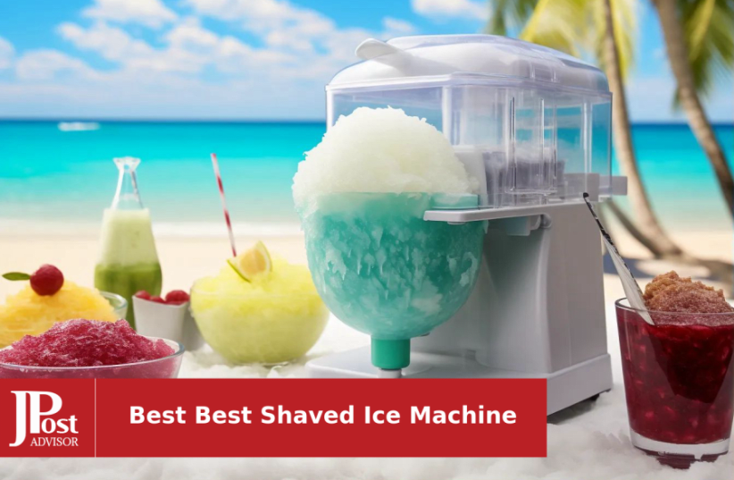 OKF Ice Shaver Prevent Splash Electric Three Blades Snow Cone Maker  Stainless Steel Shaved Ice Machine 380W 286lbs/hr Home and Commercial Ice  Crushers