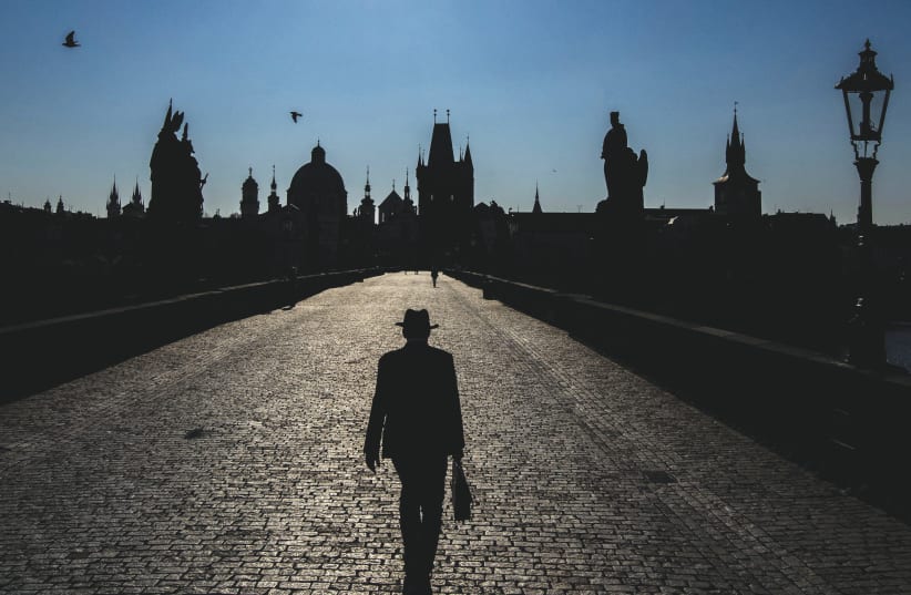  SPIRITUAL STAMINA: The Charles Bridge, Prague. (photo credit: MICHAL CIZEK/AFP via Getty Images)