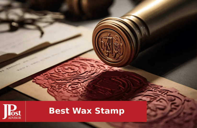 Yoption Initial Alphabet Wax Seal Stamp, Retro Letter R Sealing Wax Stamp Brass Head Wooden Handle for Wedding Party Invitation Envelopes