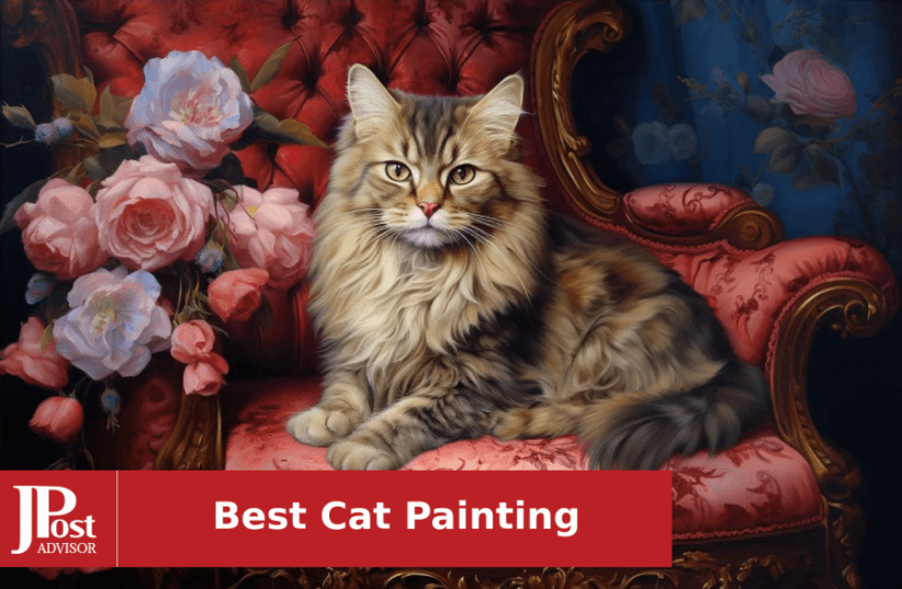 Diamond Painting Glow-in-the-dark Cat With Flowers 