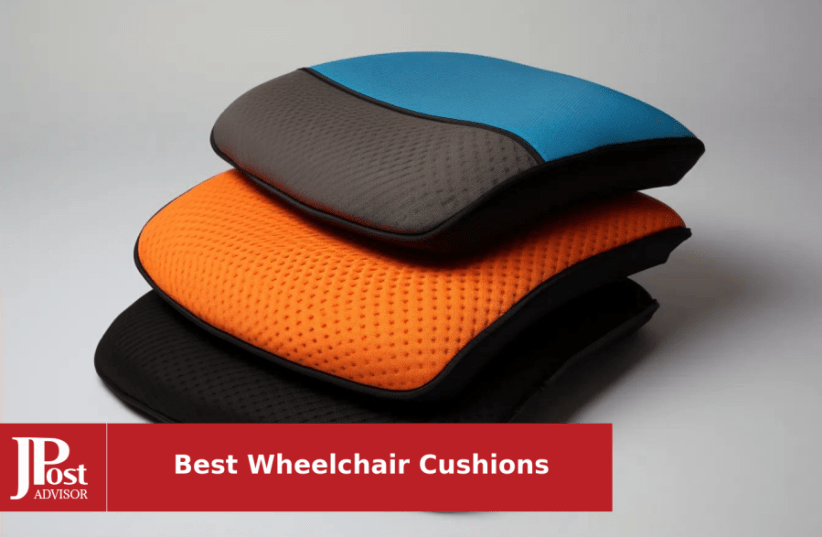 AUVON Gel Wheelchair Seat Cushion with Non-Slip Cover, Removable