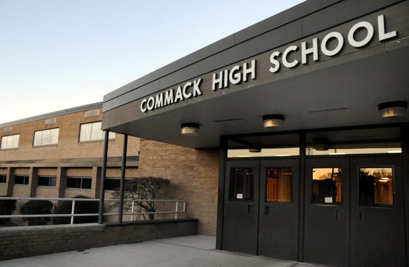  Suffolk County's Commack High School has uncovered multiple swastikas within the last week. (photo credit: WIKIMEDIA)