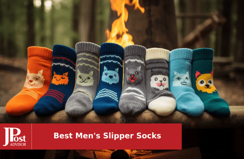 2 Pairs mens slipper socks Special Comfortable Mop Shoes for Replace Gift
