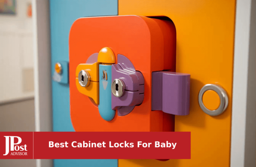 Child Proof Cabinet Locks - Magnetic Child Safety Locks - Baby Proof  Drawers - No Tools Or Screws Needed (4 Locks + 1 Key + Install Tool) For  Easier