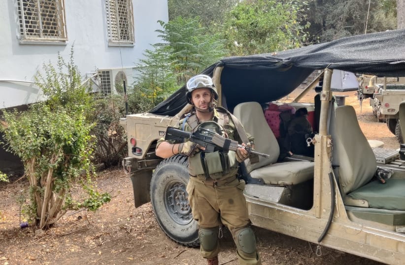  Haredi student from Ono Academic College serving in the IDF.  (photo credit: ONO ACADEMIC COLLEGE)