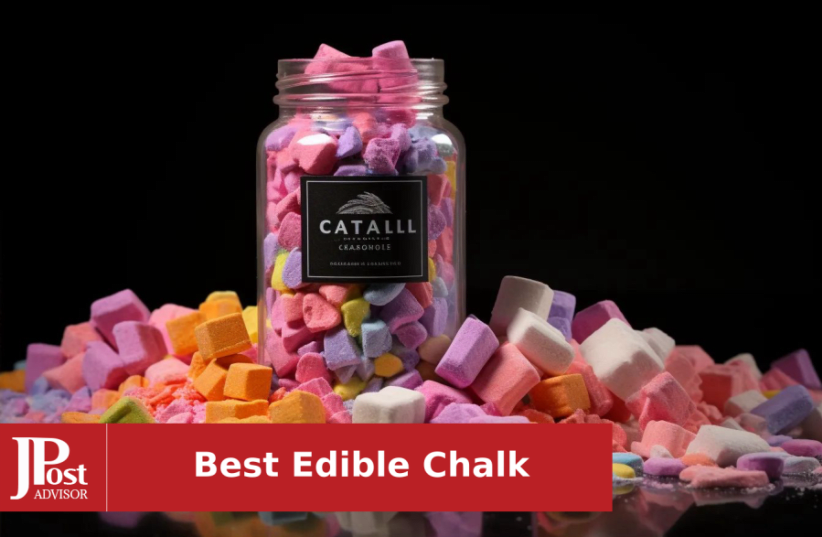 HITT Premium Edible Chalk - Natural Most Crunchy Edible Chalk for eating 7  oz (200 gr) - Zero Additives Organic Russian Edible Chalk Chunks - ASMR